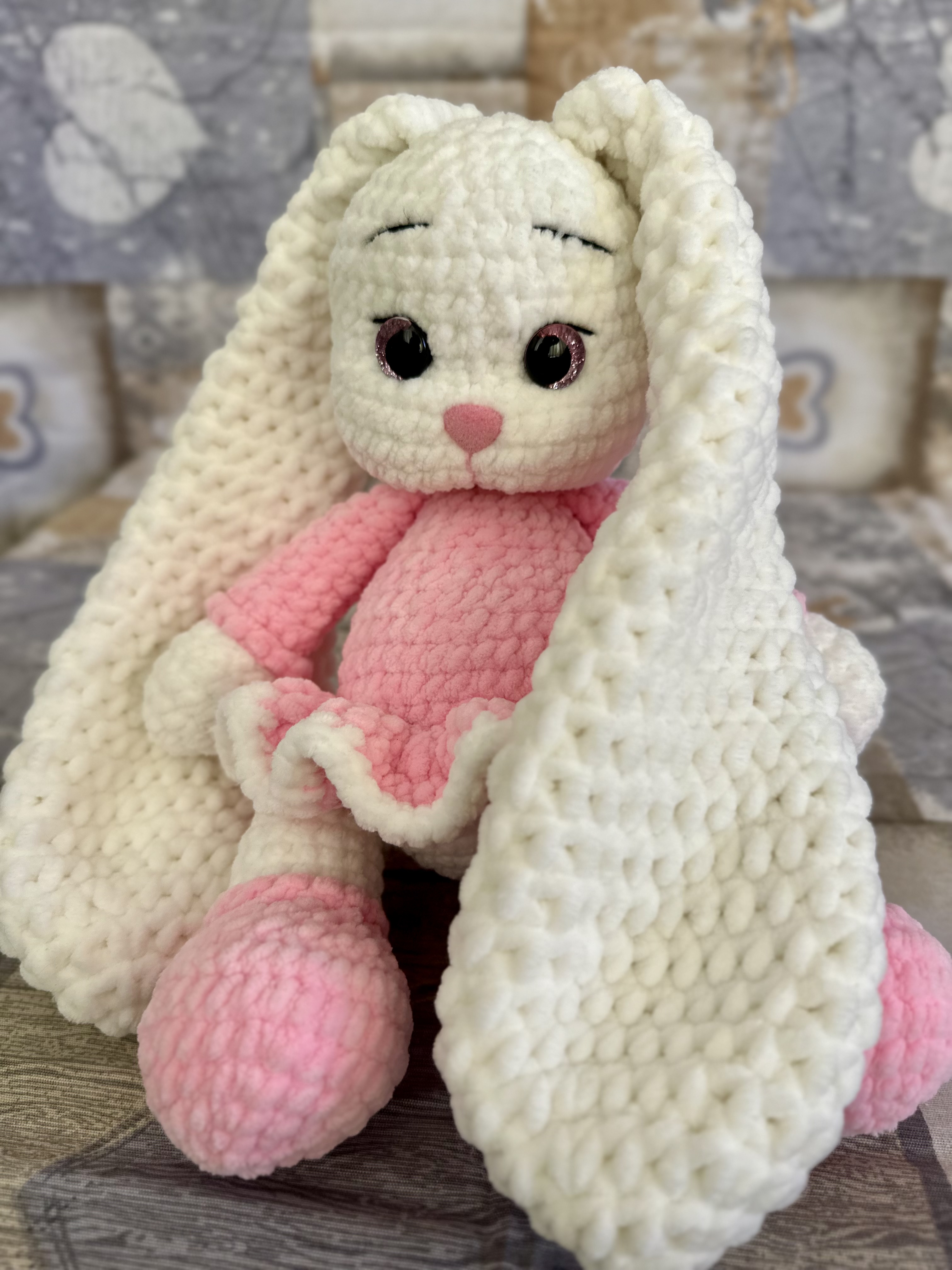Handmade crochet softie by Pekki
