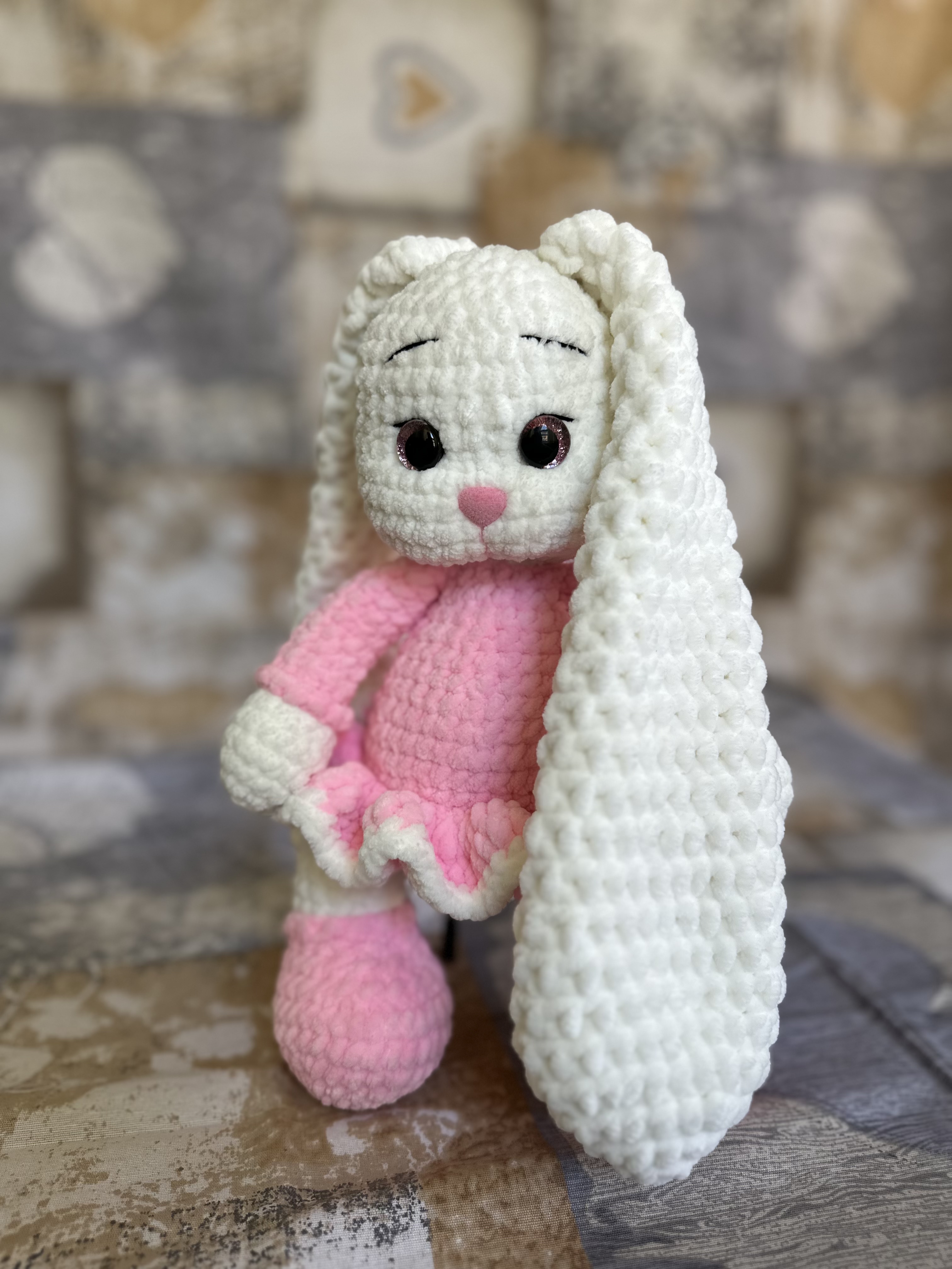 Handmade crochet softie by Pekki