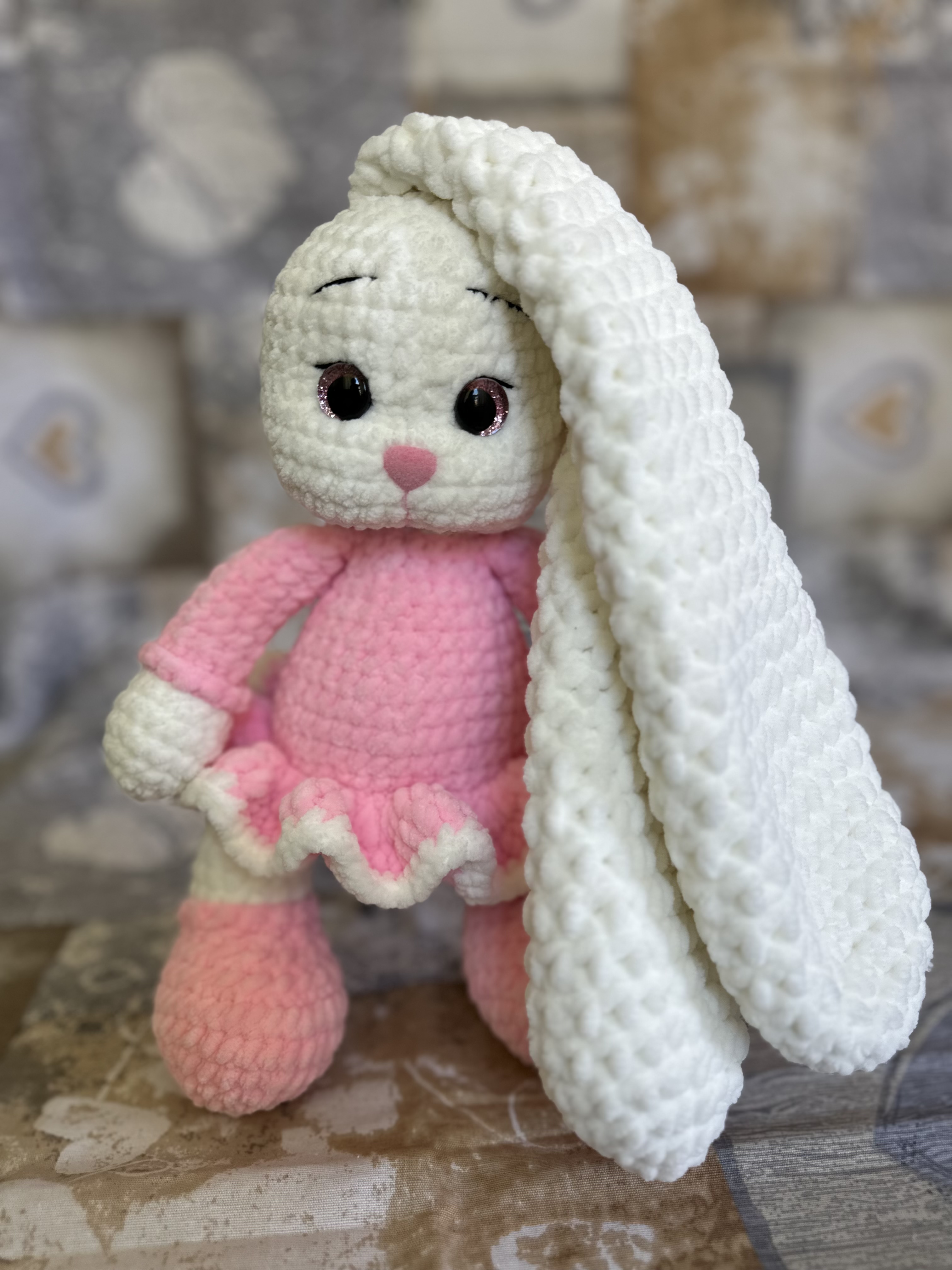 Handmade crochet softie by Pekki